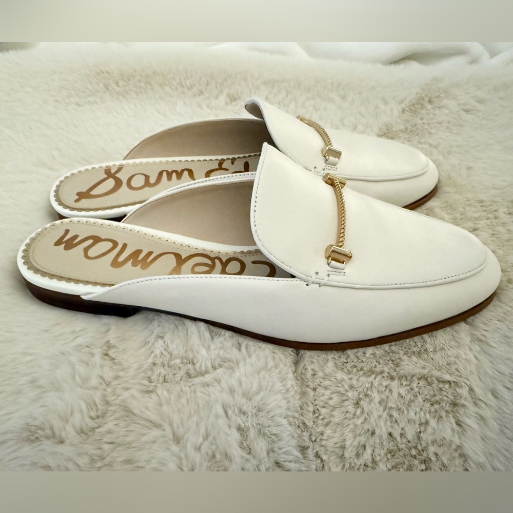Sam Edelman Women’s White Laurna Mule - size 10
